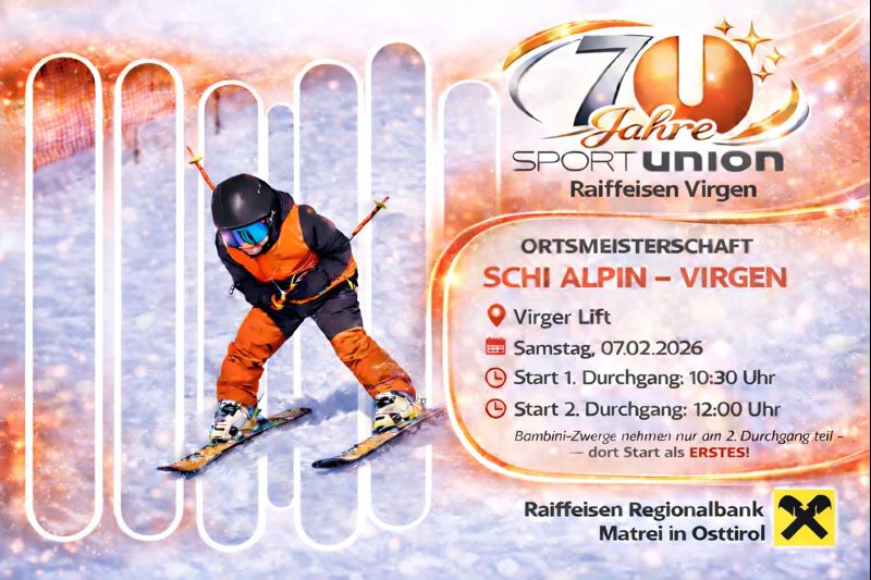 Ortsmeisterschaft Schi 2026