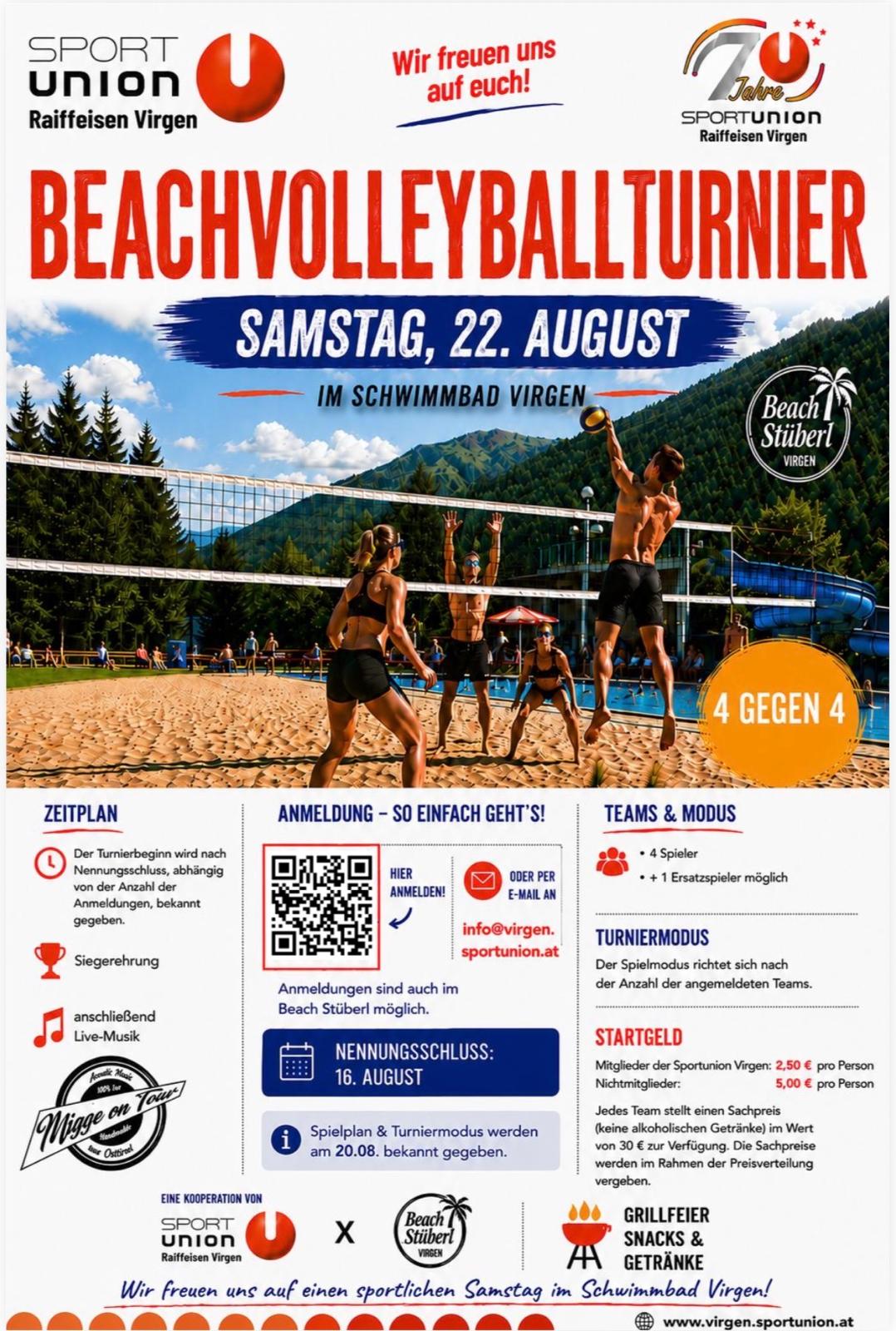 Beachvolleyballturnier
