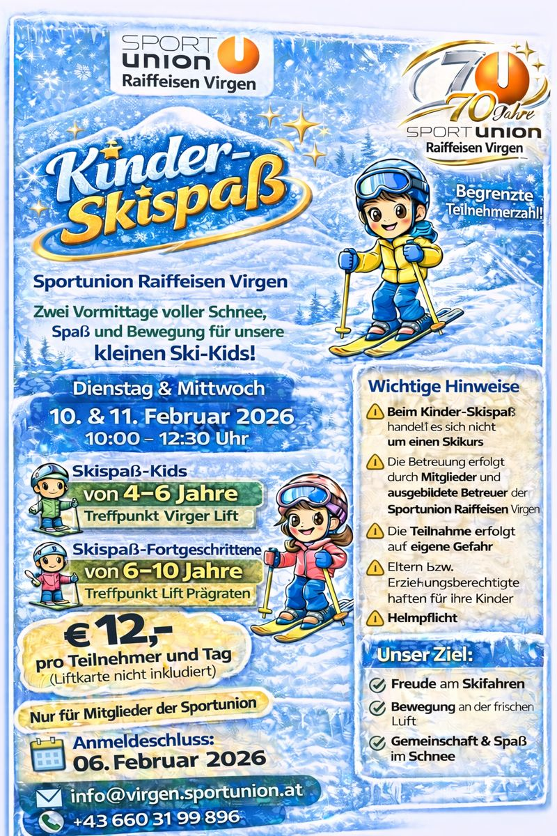 Skispaß 2026 aktuell